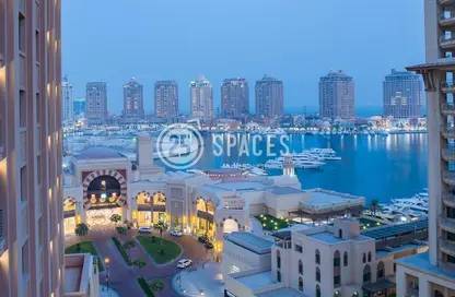Apartment - 2 Bedrooms - 3 Bathrooms for rent in West Porto Drive - Porto Arabia - The Pearl Island - Doha