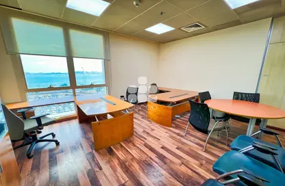 Office Space - Studio - 1 Bathroom for rent in Tower A - Al Nasr Twin Towers - West Bay - Doha