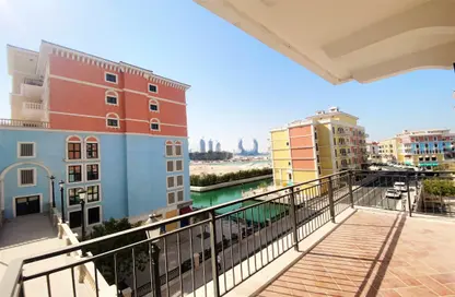 Apartment - 2 Bedrooms - 3 Bathrooms for rent in Nobili - Qanat Quartier - The Pearl Island - Doha