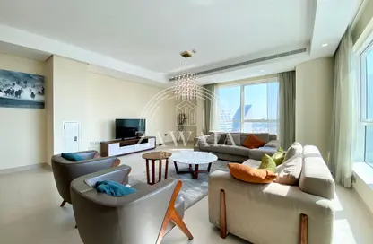 Apartment - 2 Bedrooms - 4 Bathrooms for rent in Marina Residences 195 - Marina District - Lusail