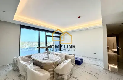 Apartment - 2 Bedrooms - 3 Bathrooms for rent in Marina Tower 02 - Marina District - Lusail