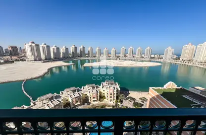 Water View image for: Apartment - 3 Bedrooms - 3 Bathrooms for sale in Tower 29 - Viva Bahriyah - The Pearl Island - Doha, Image 1