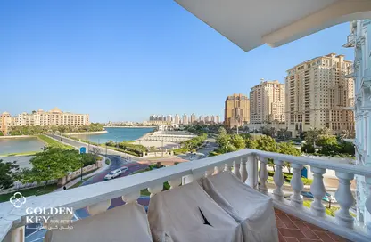 Apartment - 3 Bedrooms - 4 Bathrooms for rent in Carnaval - Qanat Quartier - The Pearl Island - Doha