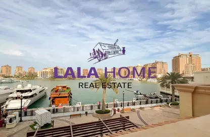 تاون هاوس - غرفة نوم - 2 حمامات للايجار في طريق بورتو الشرقي - بورتو أرابيا - جزيرة اللؤلؤة - الدوحة