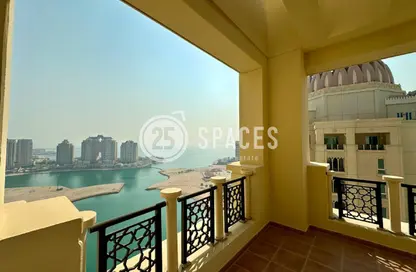Apartment - 1 Bedroom - 2 Bathrooms for rent in Viva West - Viva Bahriyah - The Pearl Island - Doha