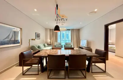 Apartment - 3 Bedrooms - 4 Bathrooms for rent in Lusail Residence - Marina District - Lusail
