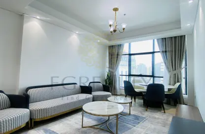 Apartment - 2 Bedrooms - 3 Bathrooms for rent in Marina Tower 21 - Marina District - Lusail