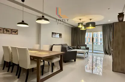 Apartment - 2 Bedrooms - 2 Bathrooms for rent in Marina Residences 195 - Marina District - Lusail