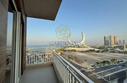 Apartment - 2 Bedrooms - 3 Bathrooms for rent in Burj Al Marina - Marina District - Lusail