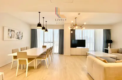 Apartment - 3 Bedrooms - 3 Bathrooms for rent in Seef Lusail - Lusail City - Lusail