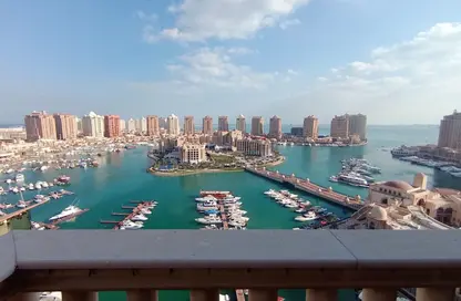 شقة - 3 غرف نوم - 4 حمامات للايجار في برج 8 - بورتو أرابيا - جزيرة اللؤلؤة - الدوحة