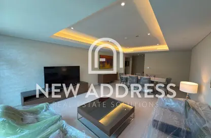 Apartment - 2 Bedrooms - 3 Bathrooms for rent in Abraj Bay - Abraj Quartiers - The Pearl Island - Doha