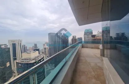 Penthouse - 6 Bedrooms for rent in Central Business District - West Bay - Doha