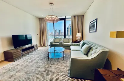 Apartment - 3 Bedrooms - 5 Bathrooms for rent in Lusail Marina Heights - Marina District - Lusail