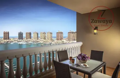 Apartment - 3 Bedrooms - 3 Bathrooms for rent in East Porto Drive - Porto Arabia - The Pearl Island - Doha