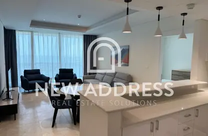Apartment - 2 Bedrooms - 3 Bathrooms for rent in Lusail Residence - Marina District - Lusail