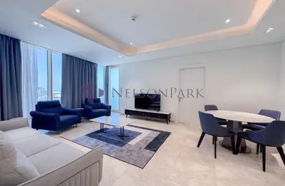 Apartment - 1 Bedroom - 2 Bathrooms for rent in Marina Residences 195 - Marina District - Lusail