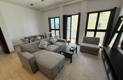 Apartment - 1 Bedroom - 2 Bathrooms for rent in Mercato - Qanat Quartier - The Pearl Island - Doha