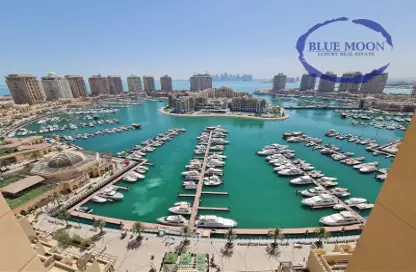 Apartment - Studio - 1 Bathroom for rent in West Porto Drive - Porto Arabia - The Pearl Island - Doha