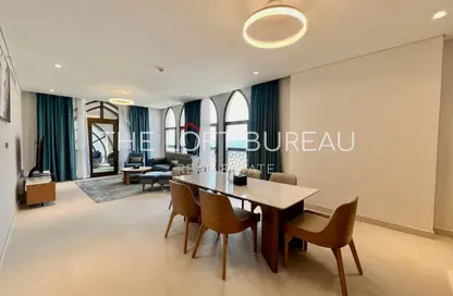 Apartment - 2 Bedrooms - 3 Bathrooms for rent in La Plage Centrale - La Plage - The Pearl Island - Doha