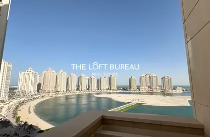Apartment - 2 Bedrooms - 3 Bathrooms for rent in Viva Bahriyah - The Pearl Island - Doha