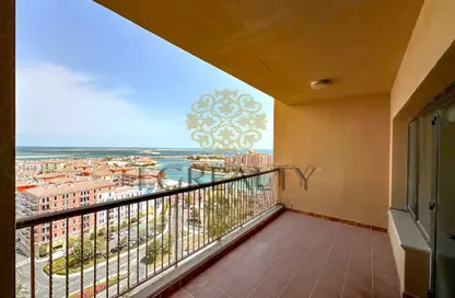 Apartment - 2 Bedrooms - 3 Bathrooms for rent in East Porto Drive - Porto Arabia - The Pearl Island - Doha