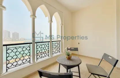 Apartment - 1 Bedroom - 1 Bathroom for rent in Viva West - Viva Bahriyah - The Pearl Island - Doha
