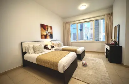 شقة - 2 غرف نوم - 3 حمامات للايجار في برج العرين - الخليج الجنوبي - الخليج الغربي - الدوحة