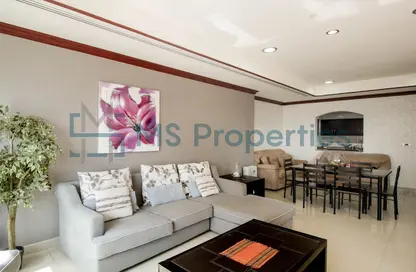 Apartment - 1 Bedroom - 2 Bathrooms for rent in West Porto Drive - Porto Arabia - The Pearl Island - Doha