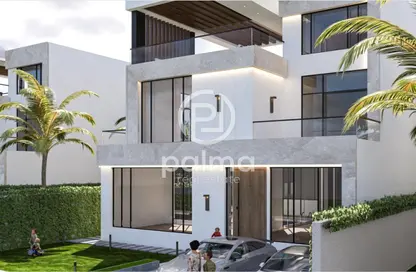 فيلا - 5 غرف نوم - 7 حمامات للبيع في فيلات القطاع الغربي - القسم السكني - الواجهة المائية - الوسيل