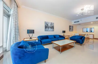 Apartment - 2 Bedrooms - 3 Bathrooms for rent in Regency Residence Tower - Regency Residence Tower - West Bay - Doha