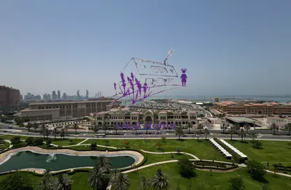 Apartment - 1 Bedroom - 2 Bathrooms for rent in Viva West - Viva Bahriyah - The Pearl Island - Doha