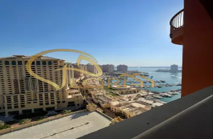 Apartment - 2 Bedrooms - 3 Bathrooms for rent in West Porto Drive - Porto Arabia - The Pearl Island - Doha