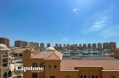 Apartment - 1 Bedroom - 1 Bathroom for sale in Tower 5 - Porto Arabia - The Pearl Island - Doha