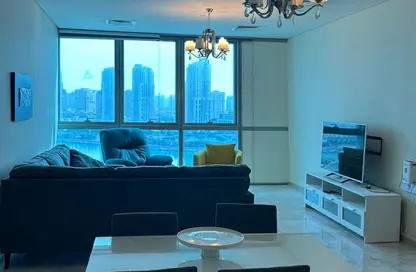 شقة - 2 غرف نوم - 3 حمامات للايجار في برج زجزاج  ب - أبراج زجزاج - الخليج الغربي - الدوحة