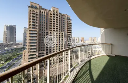 Balcony image for: Apartment - 3 Bedrooms - 3 Bathrooms for sale in West Porto Drive - Porto Arabia - The Pearl Island - Doha, Image 1