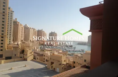 Apartment - 1 Bedroom - 2 Bathrooms for rent in East Porto Drive - Porto Arabia - The Pearl Island - Doha