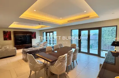 Townhouse - 2 Bedrooms - 3 Bathrooms for rent in Abraj Bay - Abraj Quartiers - The Pearl Island - Doha