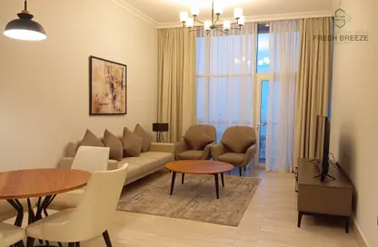 Apartment - 1 Bedroom - 2 Bathrooms for rent in Marina Tower 21 - Marina District - Lusail