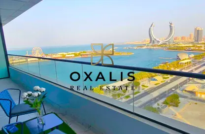 Apartment - 2 Bedrooms - 3 Bathrooms for rent in Residential D5 - Fox Hills South - Fox Hills - Lusail