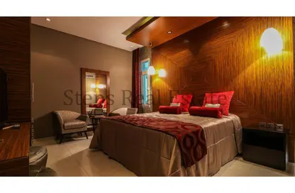 صورة لـ غرفة- غرفة النوم شقة - غرفة نوم - 1 حمام للايجار في شارع نجمه - نجمة - الدوحة ، صورة رقم 1