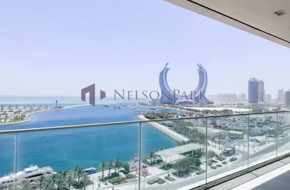 Apartment - 2 Bedrooms - 3 Bathrooms for rent in Lusail Residence - Marina District - Lusail