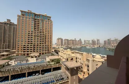شقة - غرفة نوم - 2 حمامات للايجار في طريق بورتو الغربي - بورتو أرابيا - جزيرة اللؤلؤة - الدوحة
