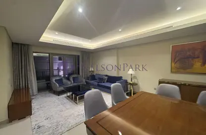 Apartment - 2 Bedrooms - 4 Bathrooms for rent in Abraj Bay - Abraj Quartiers - The Pearl Island - Doha