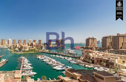 Apartment - 3 Bedrooms - 4 Bathrooms for rent in West Porto Drive - Porto Arabia - The Pearl Island - Doha