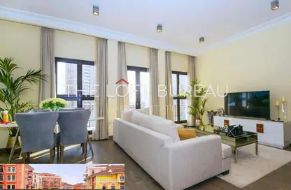 Apartment - 1 Bedroom - 2 Bathrooms for rent in Nobili - Qanat Quartier - The Pearl Island - Doha