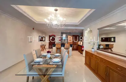 Apartment - 2 Bedrooms - 3 Bathrooms for rent in Viva West - Viva Bahriyah - The Pearl Island - Doha