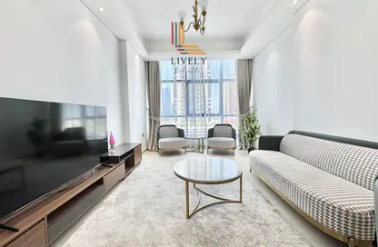 شقة - 2 غرف نوم - 2 حمامات للايجار في مرتفعات مارينا لوسيل - منطقة المارينا - الوسيل