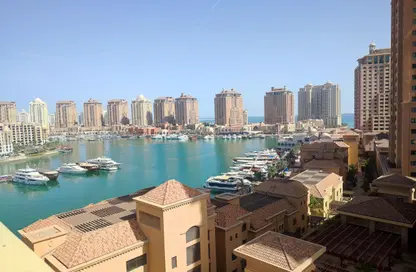 Apartment - 1 Bedroom - 2 Bathrooms for rent in East Porto Drive - Porto Arabia - The Pearl Island - Doha