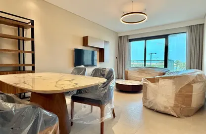 شقة - غرفة نوم - 2 حمامات للايجار في برج مارينا 12 - منطقة المارينا - الوسيل